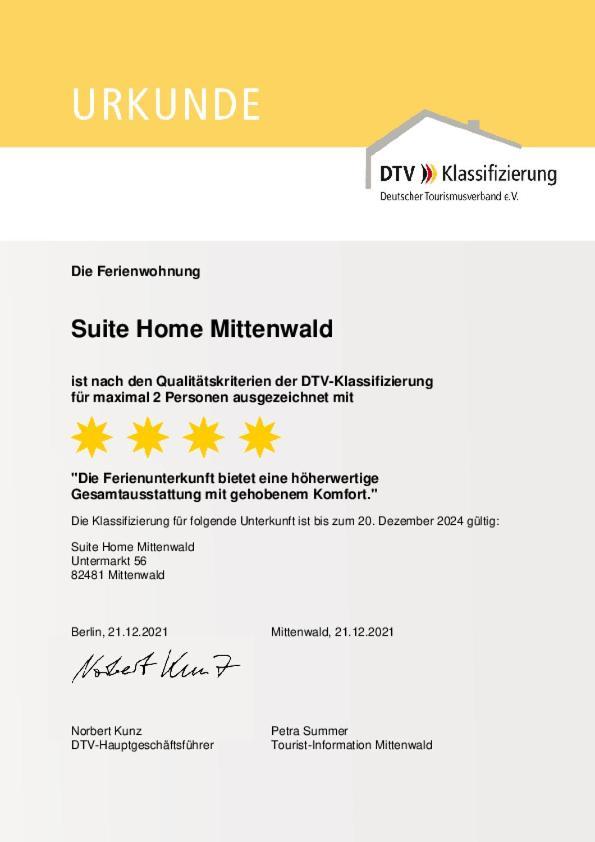Suite Home Mittenwald Exterior photo